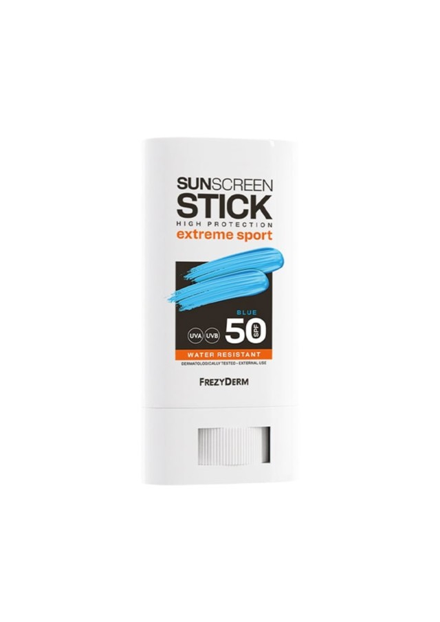 Frezyderm Extreme Sport Αντηλιακό Stick Προσώπου Blue SPF50, 20ml