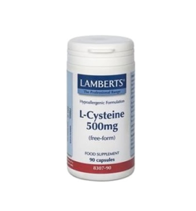 Lamberts L-Cysteine 500mg, 90 caps