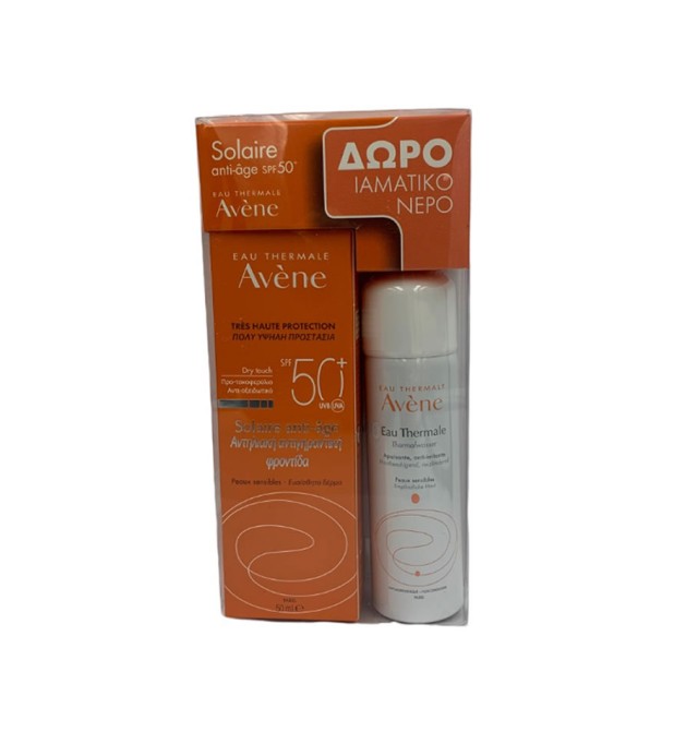 Avene Anti-Age Dry Touch SPF 50+ 50ml + ΔΩΡΟ Eau Thermale Spray 50ml