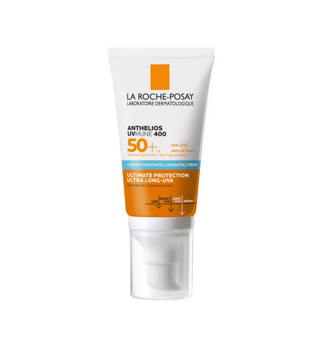La Roche Posay Anthelios UVmune 400 Hydrating Cream SPF50+ 50ml ΧΩΡΙΣ ΑΡΩΜΑ