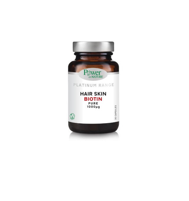 Power Health Platinum Hair Skin Biotin Pure 1000μg, 30caps