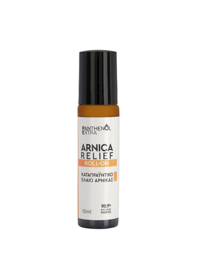 Panthenol Extra Arnica Relief Roll On Καταπραϋντικό Έλαιο για Χτυπήματα & Μώλωπες, 10ml