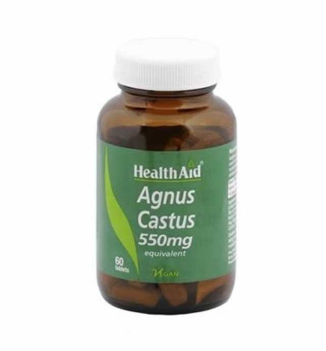 Health Aid Agnus Castus 550mg 60 veg.tabs