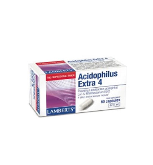 Lamberts Acidophilus Extra 4 (Milk Free) 60 caps