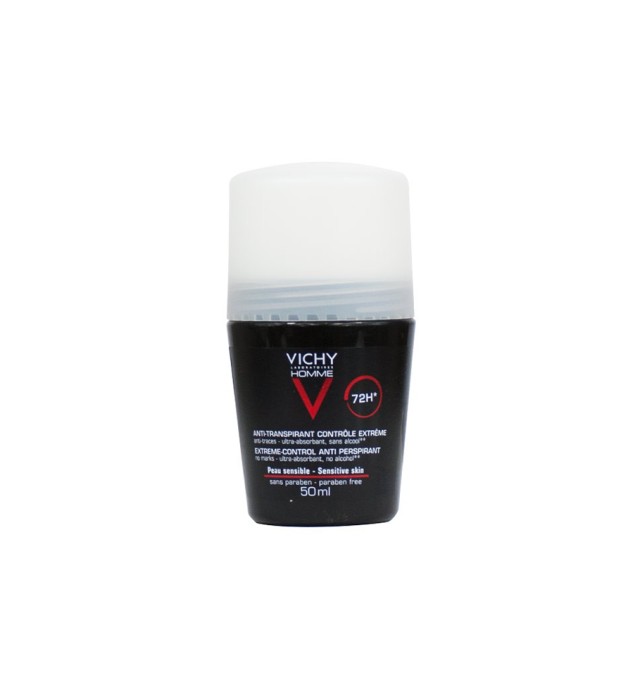 Vichy Homme Αποσμητικό Κατά της Εφίδρωσης 72Η 50ml