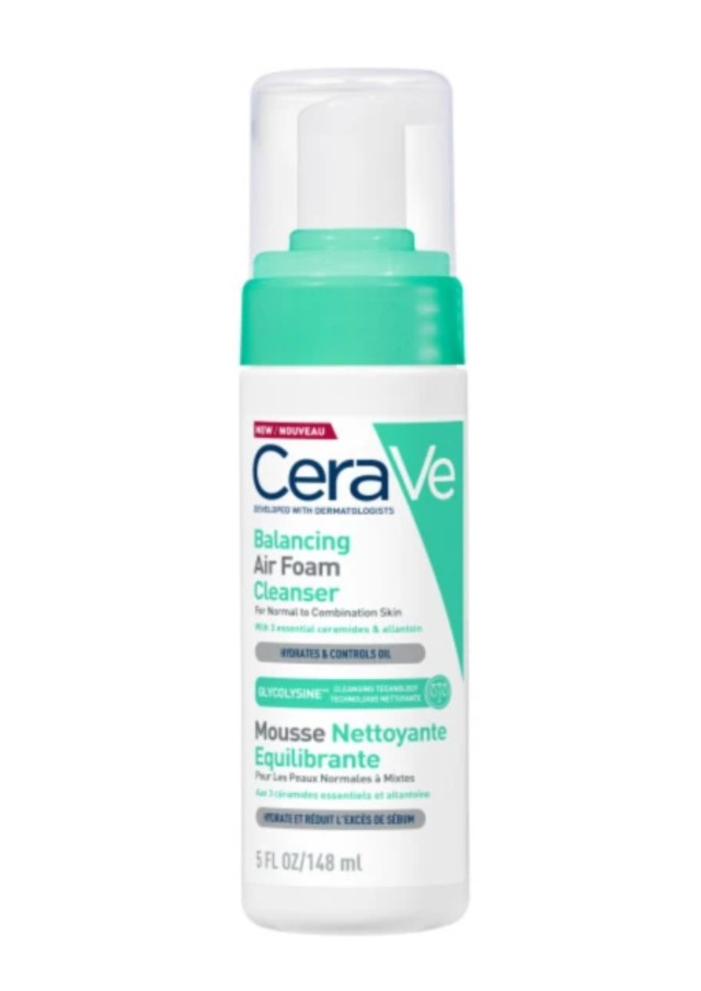 CeraVe Balancing Air Foam Cleanser Καθαριστικό Προσώπου, 148ml