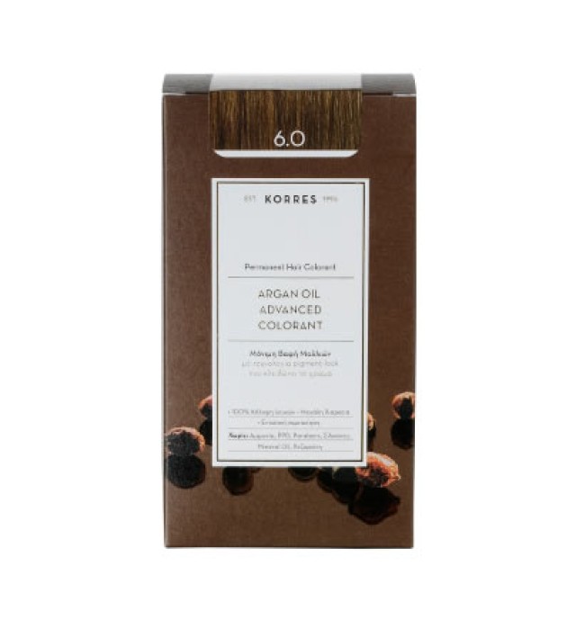 Korres Argan Oil 6.0 Ξανθό Σκούρο 50ml