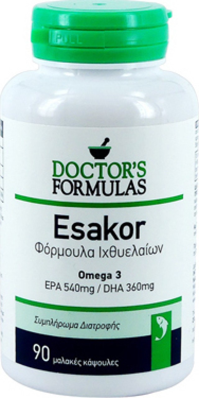 Doctors Formulas Esakor Φόρμουλα Ιχθυελαίων 90caps