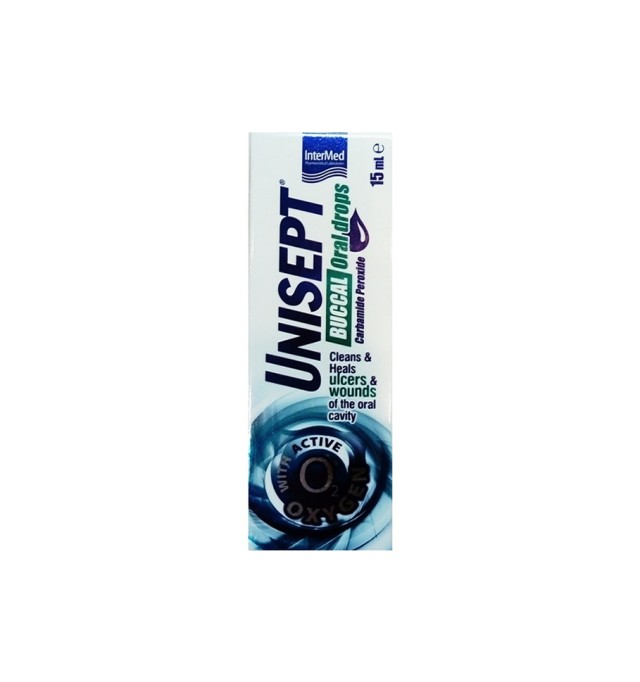 Intermed Unisept Buccal Drops 15ml