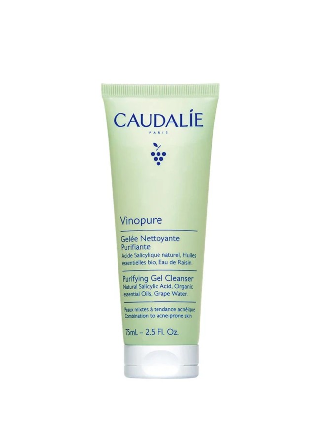 Caudalie Vinopure Purifying Gel Cleanser 75ml TRAVEL SIZE