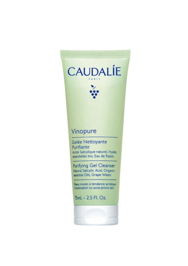 Caudalie Vinopure Purifying Gel Cleanser 75ml TRAVEL SIZE