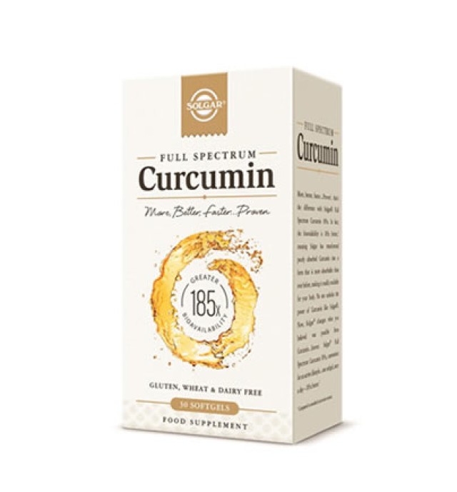 Solgar Full Spectrum Curcumin 30 softgels