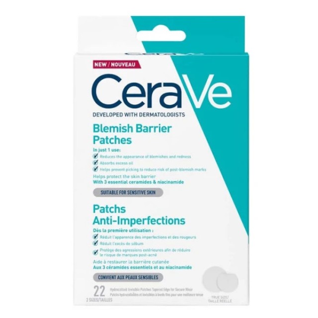 CeraVe Blemish Barrier Patches, 22 τεμάχια