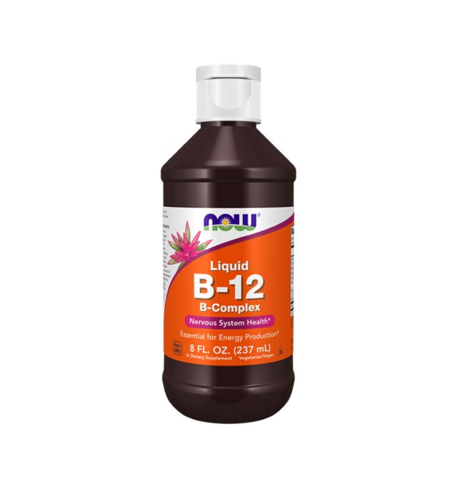 Now Foods Liquid B12 Complex, 237ml