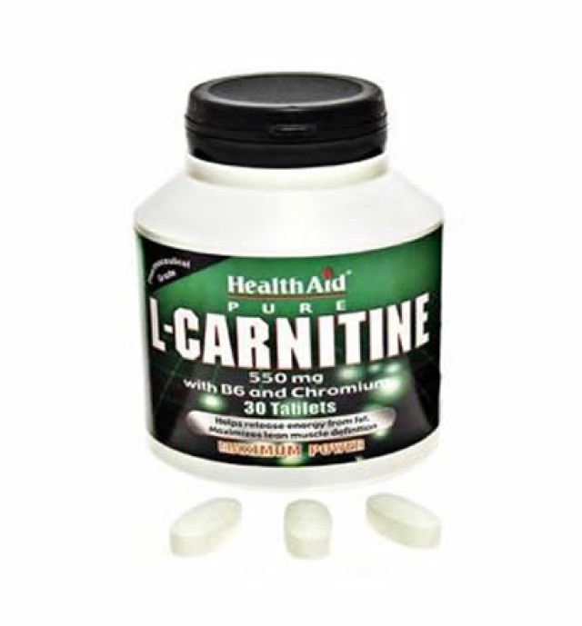 Health Aid L-Carnitine 550mg 30 tabs
