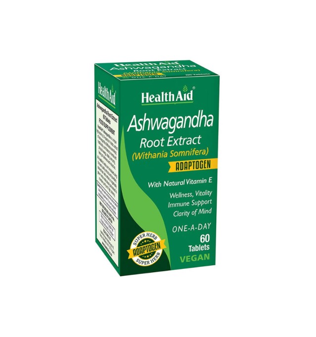 Health Aid Ashwagandha Root Extract 60tabs