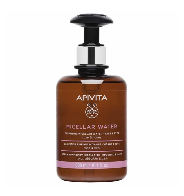 Apivita Micellar Water Cleansing Micellar Water Face & Eyes 300ml