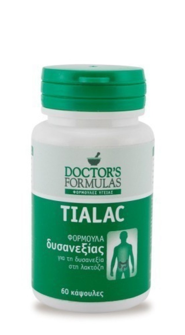 Doctors Formulas Tialac Φόρμουλα Δυσανεξίας 60caps