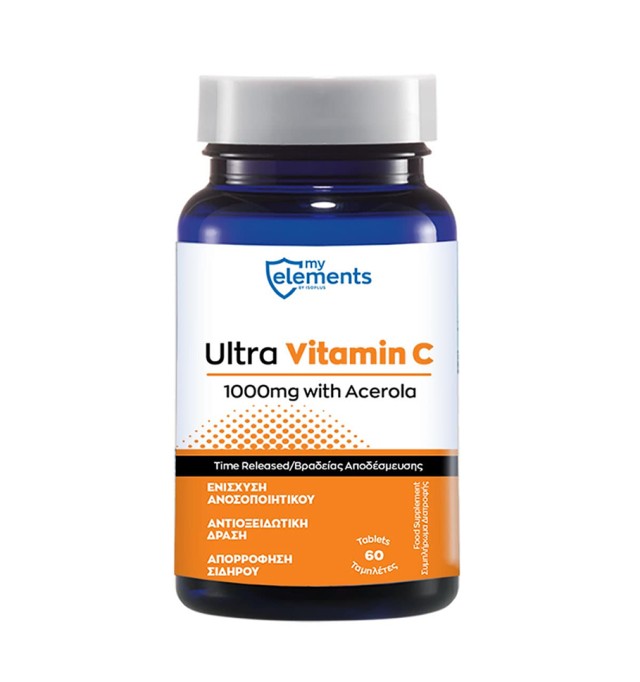 MyElements Ultra Vitamin C 1000mg with Acerola 60tabs