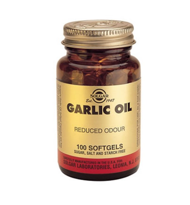 Solgar Garlic Oil softgels 100s