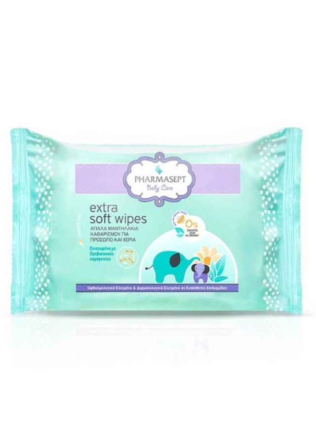 Pharmasept Baby Care Tol Velvet Soft Wipes 30τμχ