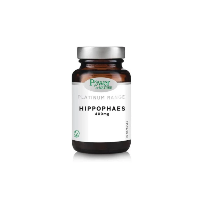 Power Of Nature Platinum Range Hippophaes 400mg, 30caps