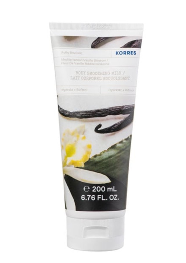 Korres Body Smoothing Milk Ενυδατικό Γαλάκτωμα Σώματος Άνθη Βανίλιας, 200ml