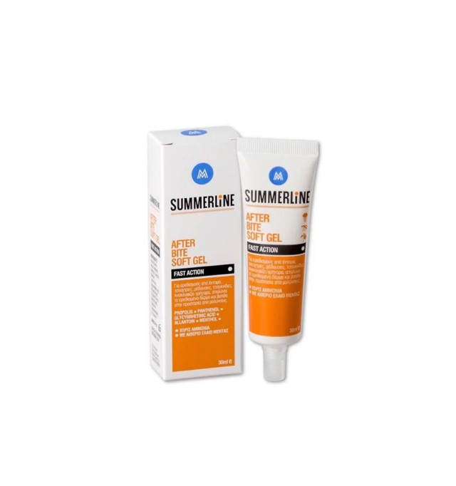 Medisei After Bite Summerline Soft Gel για Μετά τα Τσιμπήματα 30ml