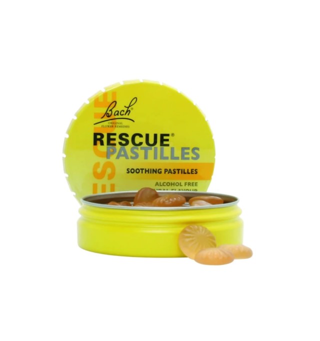 Power Health, Bach Rescue Pastilles Orange & Elderflower Flavour 50gr