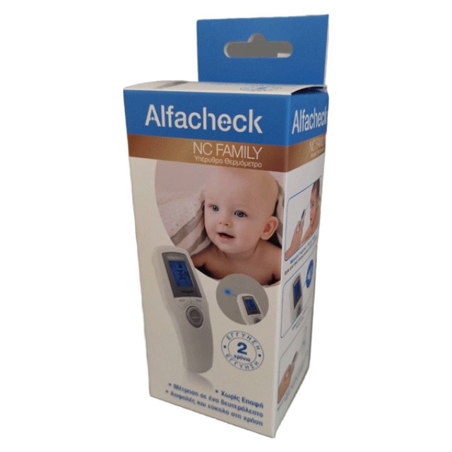 Alfacheck NC Family Υπέρυθρο Ψηφιακό Θερμόμετρο Μετώπου
