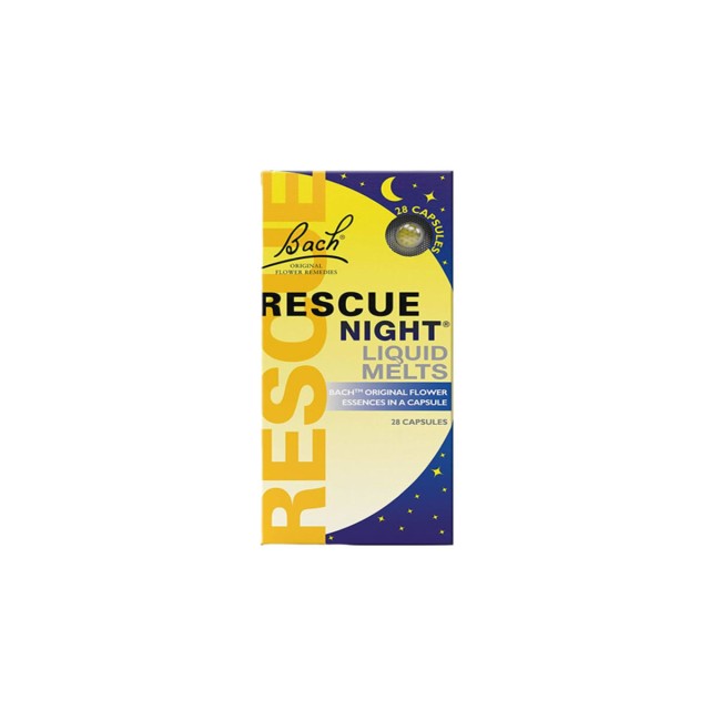 Power Health Bach Rescue Night Liquid Melts, 28 κάψουλες