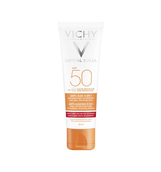 Vichy Ideal Soleil Anti-Αge 3in1 SPF50 50ml