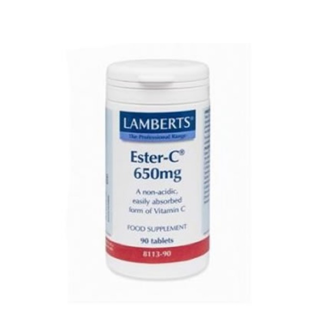 Lamberts VITAMIN C Ester C 650 μg 90 tabs