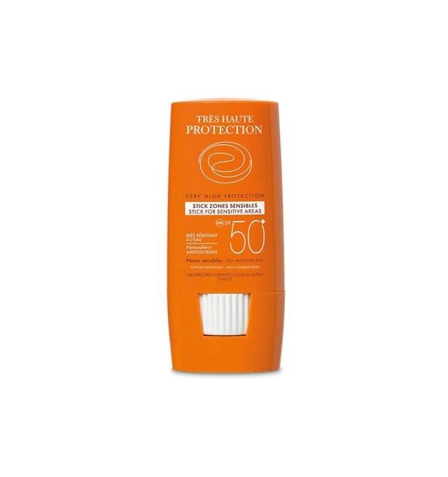 Avene Solaire Stick Zones Sensibles SPF50+ 8gr