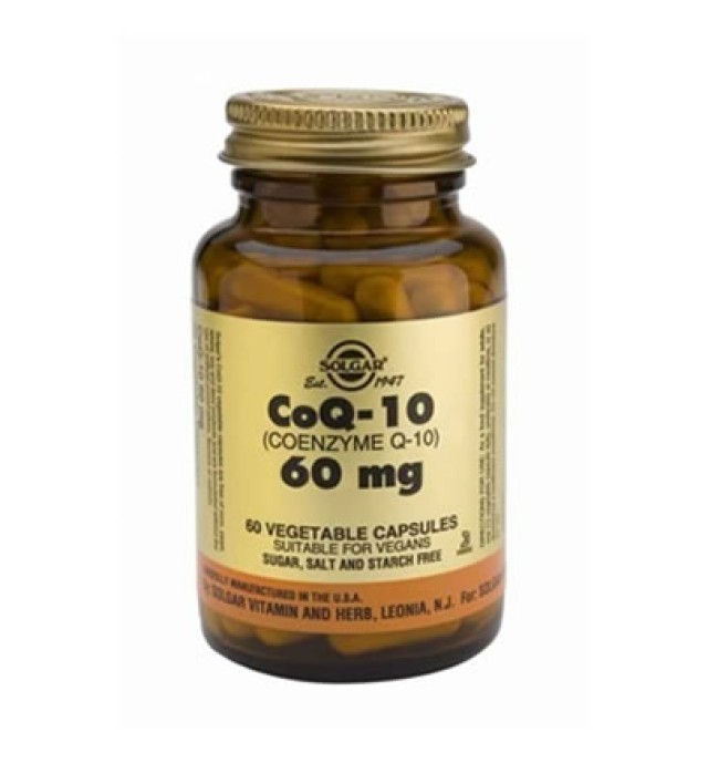 Solgar Coenzyme Q-10 60mg Softgels 60s