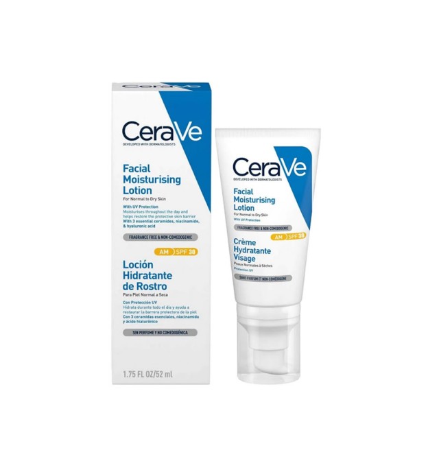 CeraVe AM Facial Moisturizing Lotion SPF30, 52ml