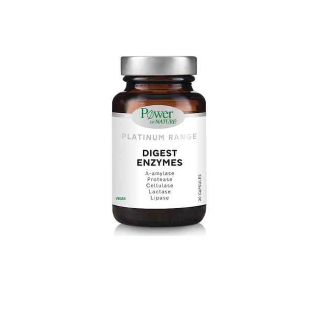 Power Health Platinum Digest Enzymes για το Πεπτικό 30 Κάψουλες