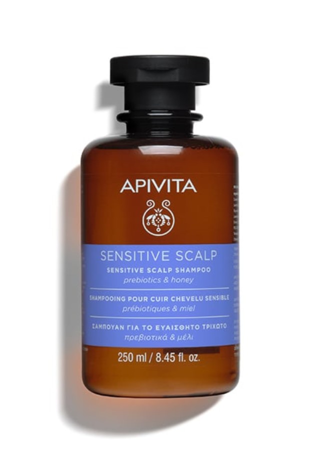 Apivita Holistic Hair Care Σαμπουάν για Ευαίσθητο Τριχωτό 250ml