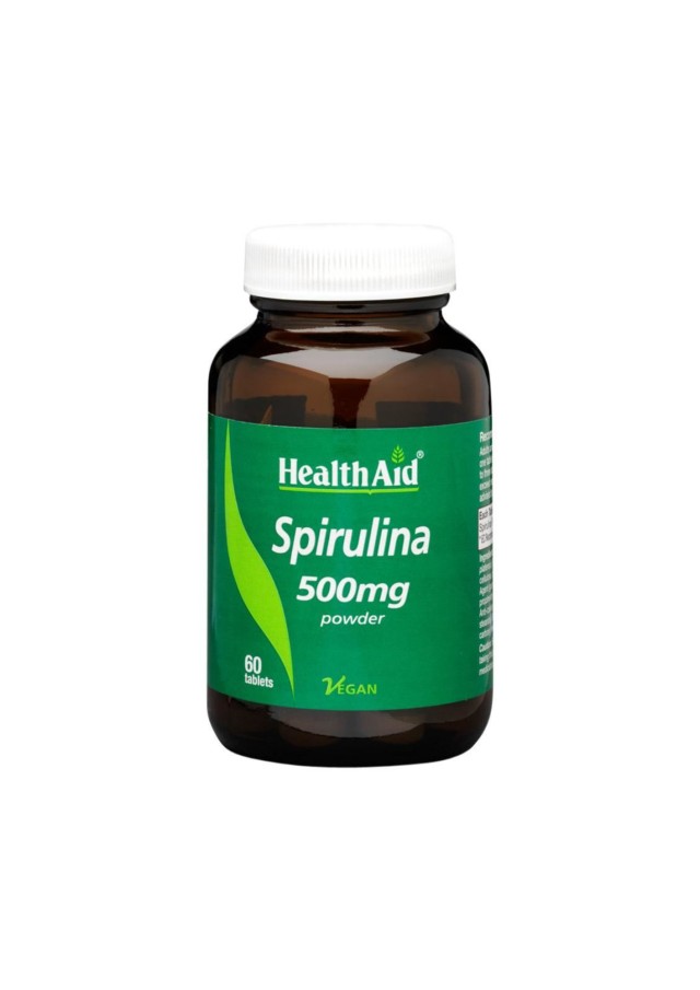 Health Aid Spirulina 500mg 60tabs