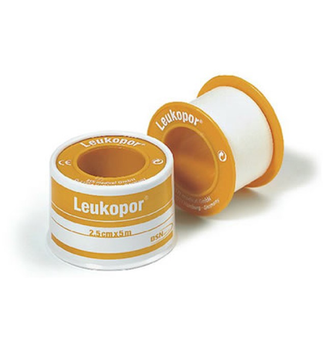 BSN Medical Leukopor Χαρτί 2,5cm x 5m