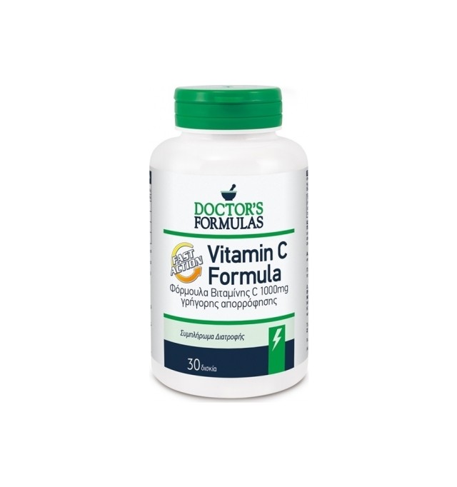 Doctors Formulas Vitamin C 1000mg Fast Action 30tabs