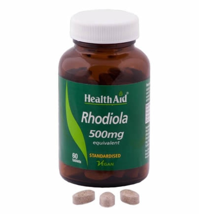 Health Aid Rhodiola Root Extract 500mg 60 tabs