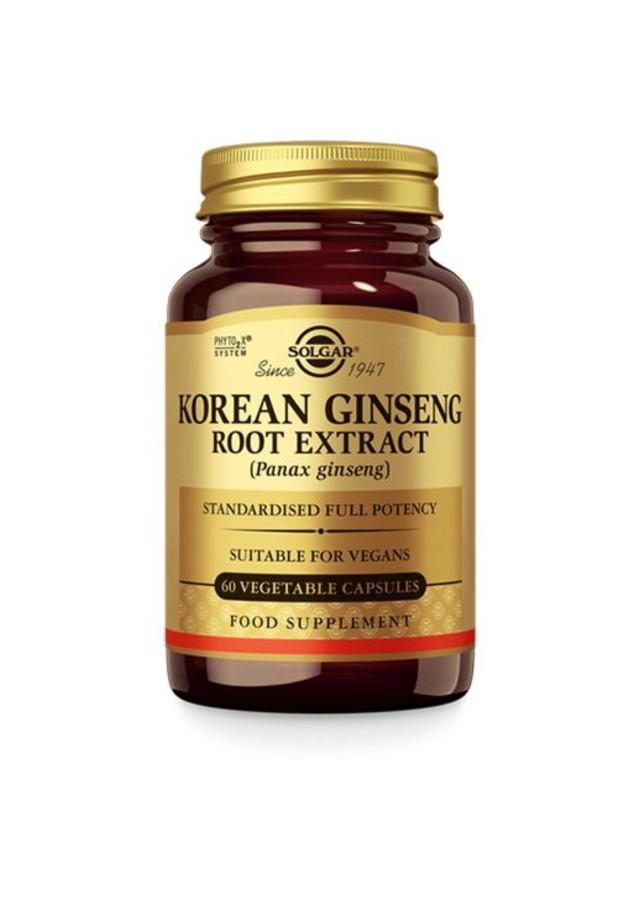 Solgar Korean Ginseng Root Extract veg.caps 60s