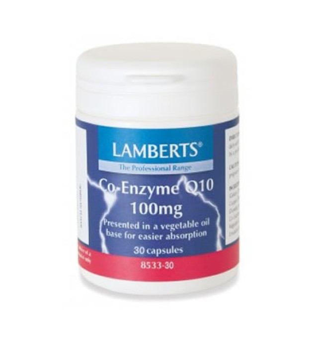 Lamberts Co-Enzyme Q10 100mg 30 caps