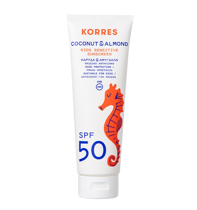 Korres Coconut & Almond Kids Sensitive Sunscreen 250ml