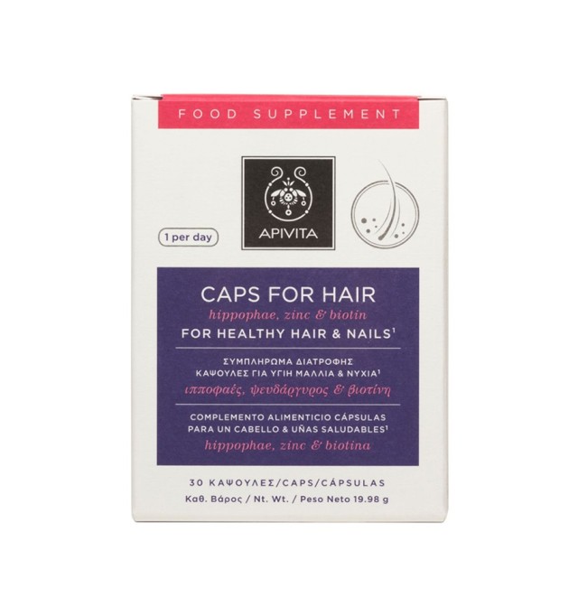 Apivita Caps for Hair 30caps