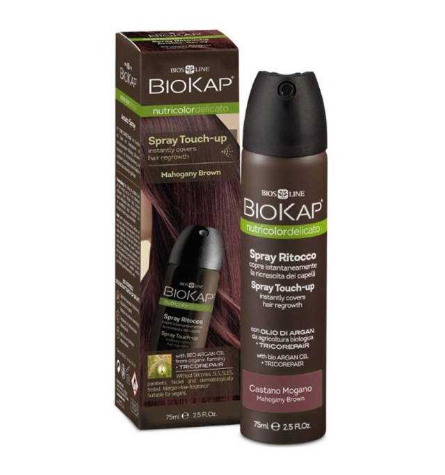 Bios Line Biokap Nutricolor Delicato Spray Touch-Up Mahogany Brown 75ml