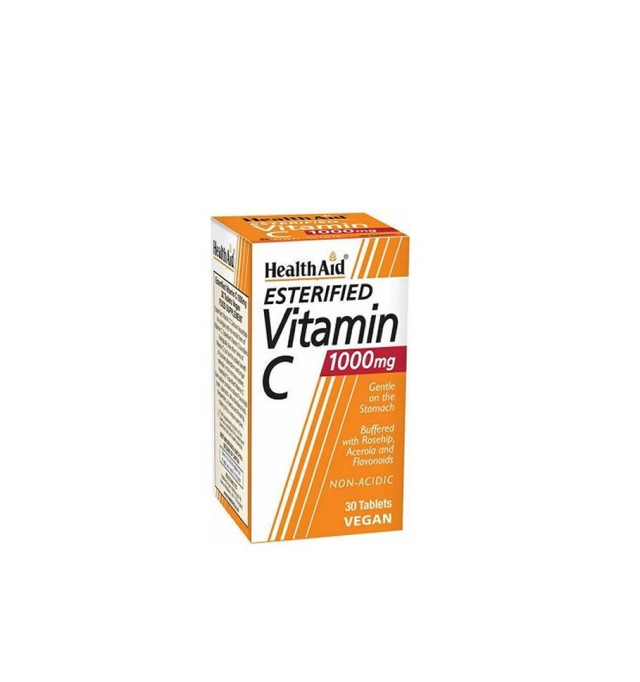Health Aid Esterified Vitamin C 1000mg 30tabs.