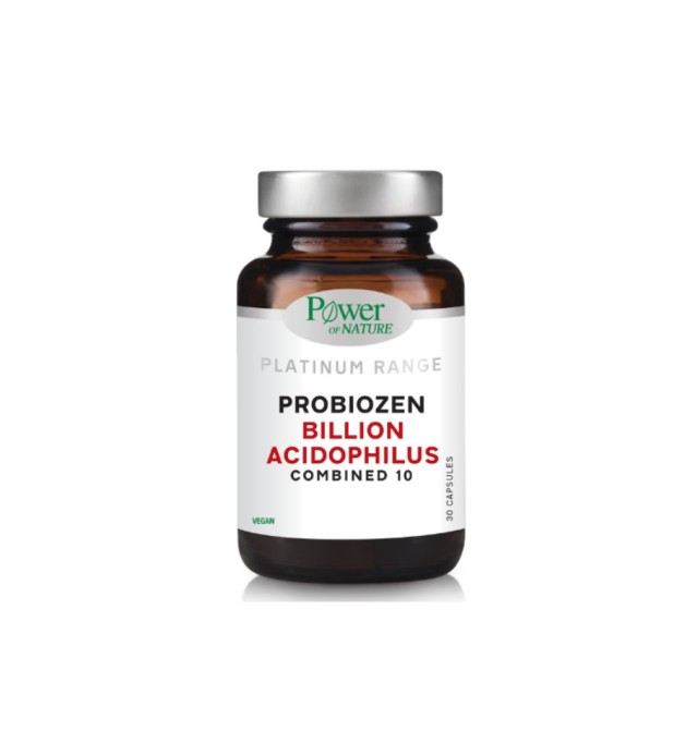 Power of Nature Platinum Range Probiozen Billion Acidophilus Combined 10 30caps