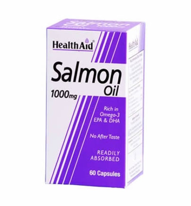 Health Aid Salmon Oil 1000mg 60caps